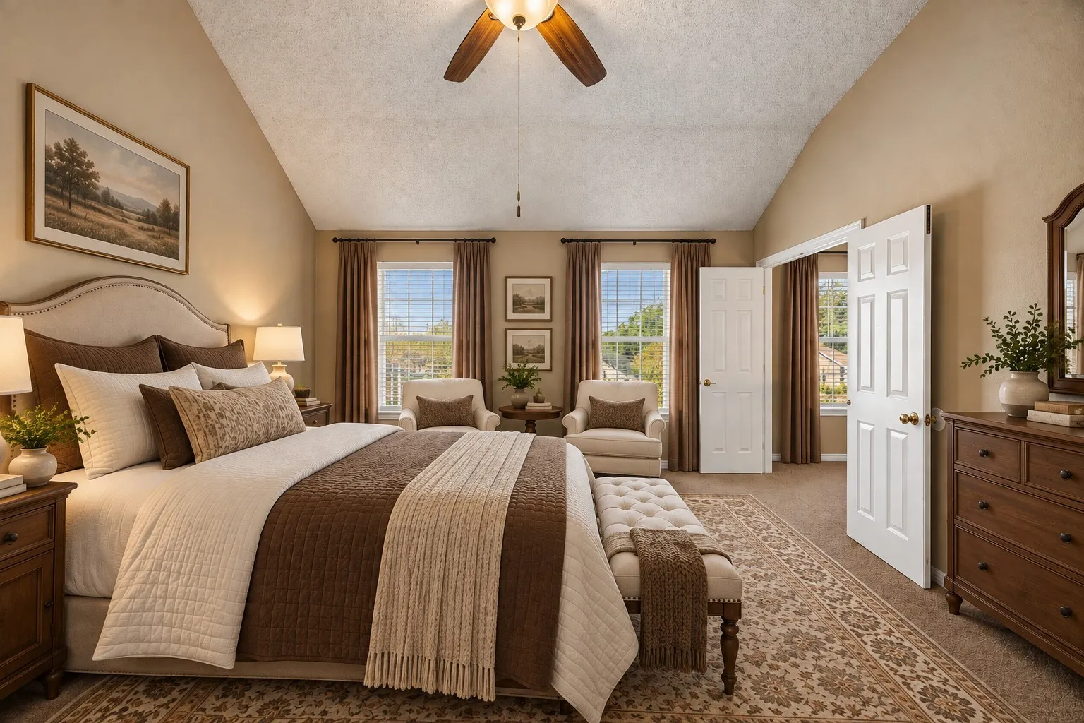 Primary Bedroom—Virtually Staged
