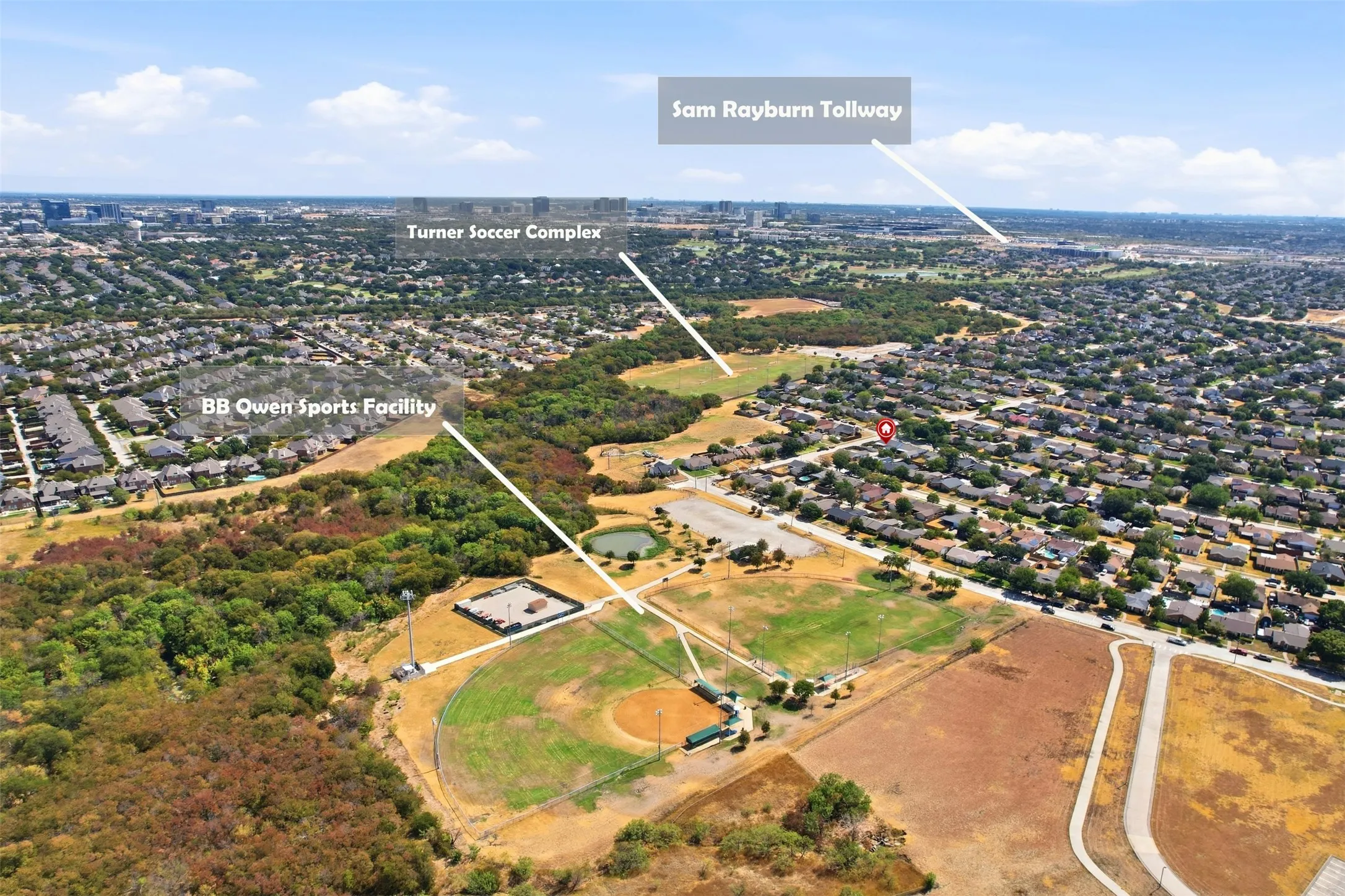 Conveniently located near parks, recreation, shopping, dining, and major roadways throughout The Colony.