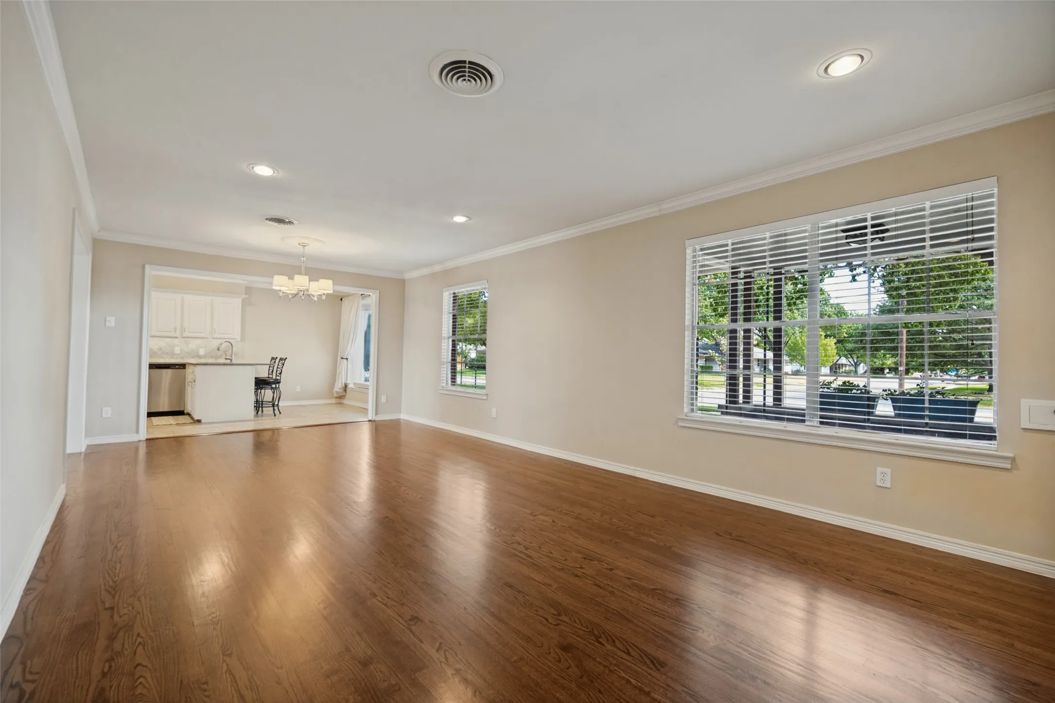 Opens to Kitchen and Breakfast nook. Lots of windows bring in natural lighting.