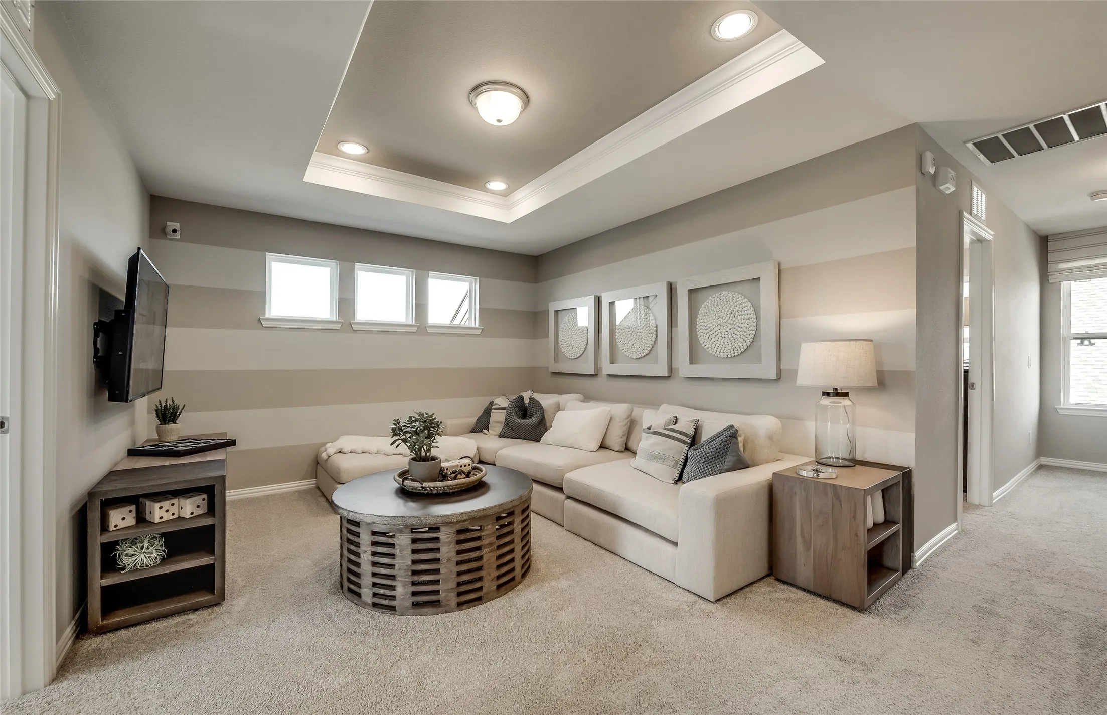 *Model Representation - Spacious loft on second level
