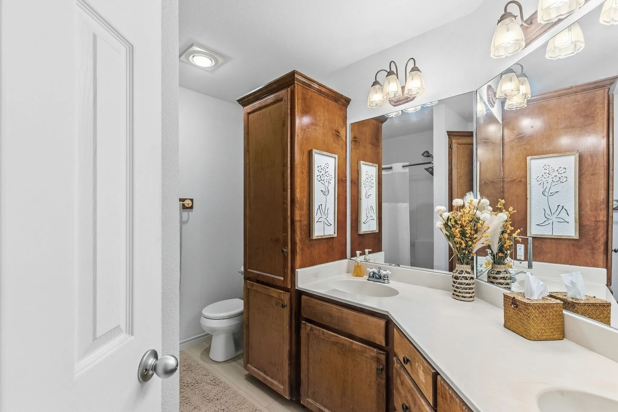 Third bathroom located upstairs