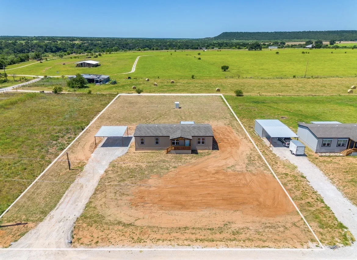 Mobile Home For Sale in Palo Pinto County , 21 Kenzi Drive, Mineral Wells, Texas 76067, 4 Bedroom, 2 Bathroom, Garage spaces, 1,474 Sqft, built in 2026, mls#21398347, Real Estate Agent in Mineral Wells, Homes For Sale in Palo Pinto county, Homes For Sale in Mineral Wells, Realtor in Mineral Wells Texas, Real Estate Brokerage Independent Realty Texas, Luminita Cordes Realtor