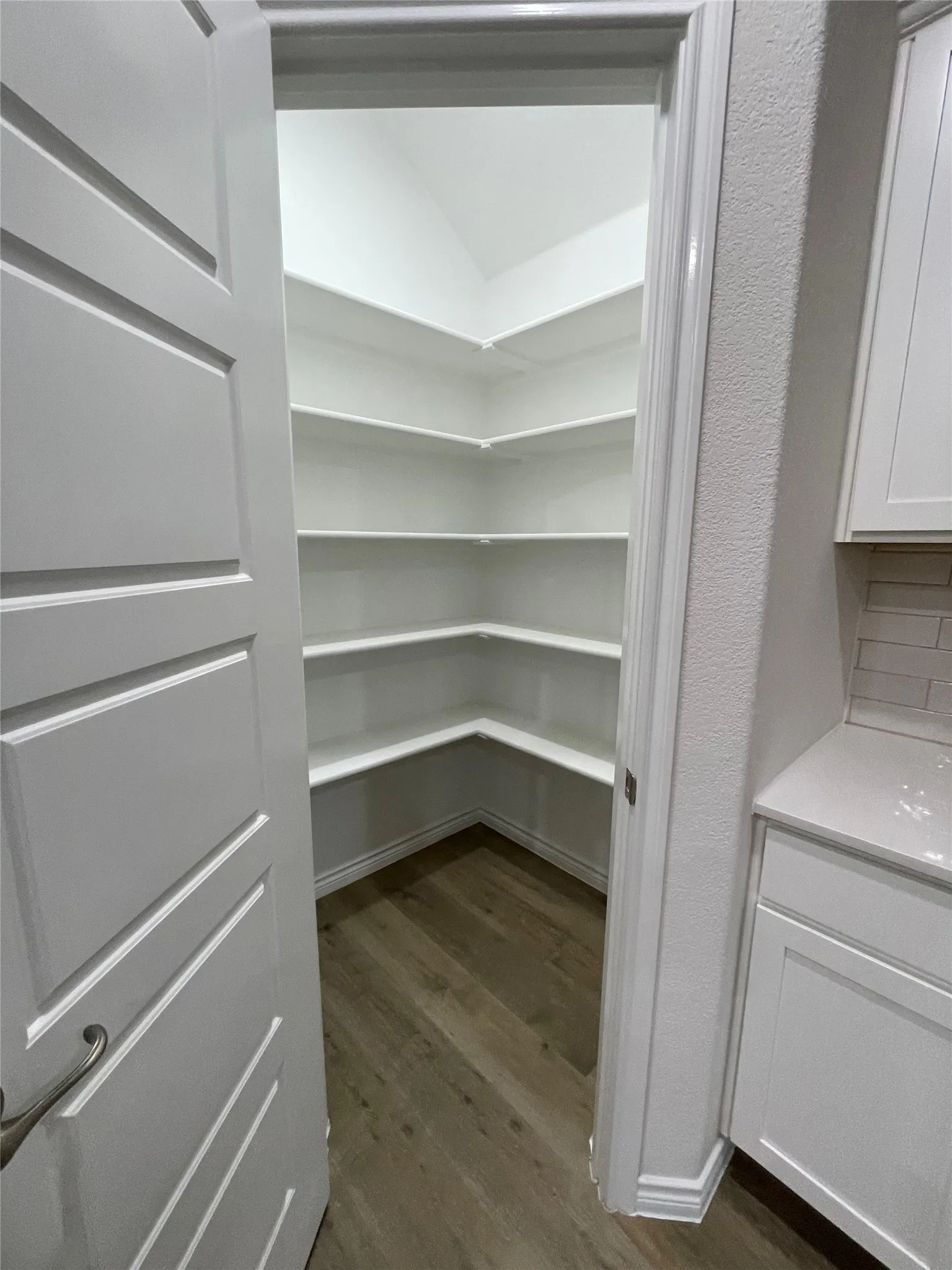 View of storage area