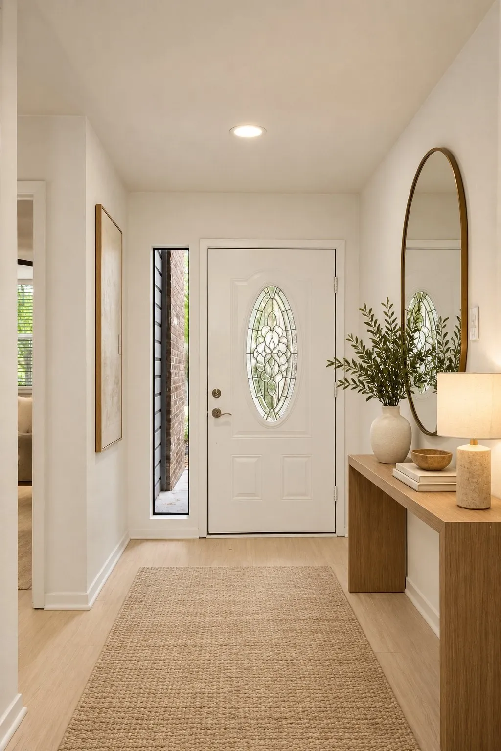 Entry. Virtually staged.