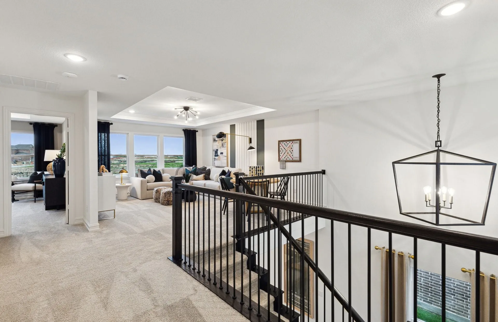 *Model Representation - Spacious game room on second level