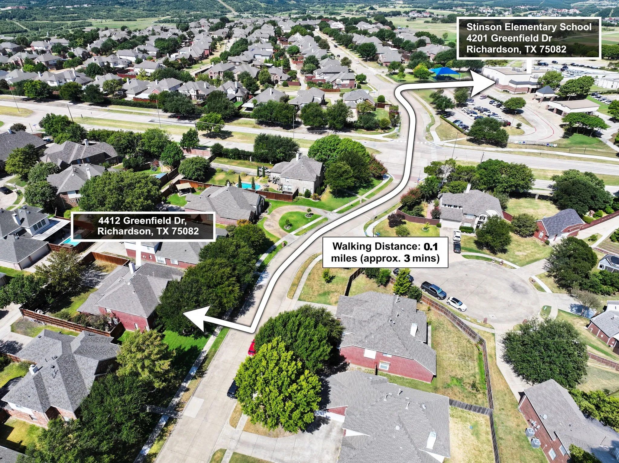 Single Family Residence For Sale in Collin County , 4412 Greenfield Drive, Richardson, Texas 75082, 4 Bedroom, 3 Bathroom, 2 Garage spaces, 3,199 Sqft, built in 2001, mls#21397637, Real Estate Agent in Richardson, Homes For Sale in Collin county, Homes For Sale in Richardson, Realtor in Richardson Texas, Real Estate Brokerage Independent Realty Texas, Luminita Cordes Realtor