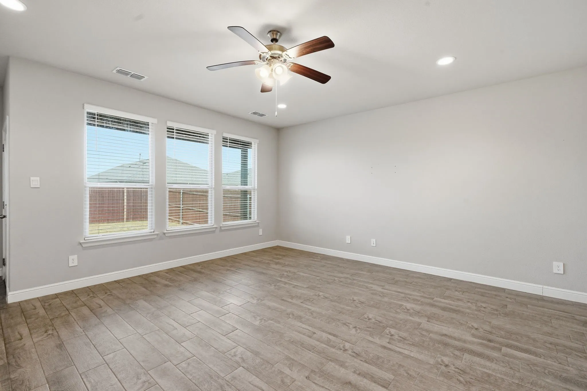 Living Room with Natural  Light