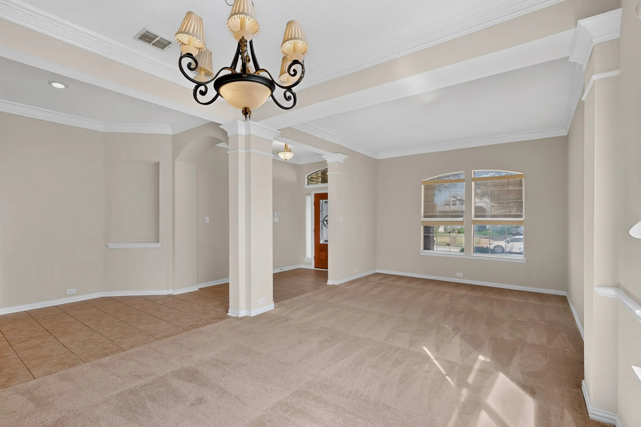 formal living room/dining room