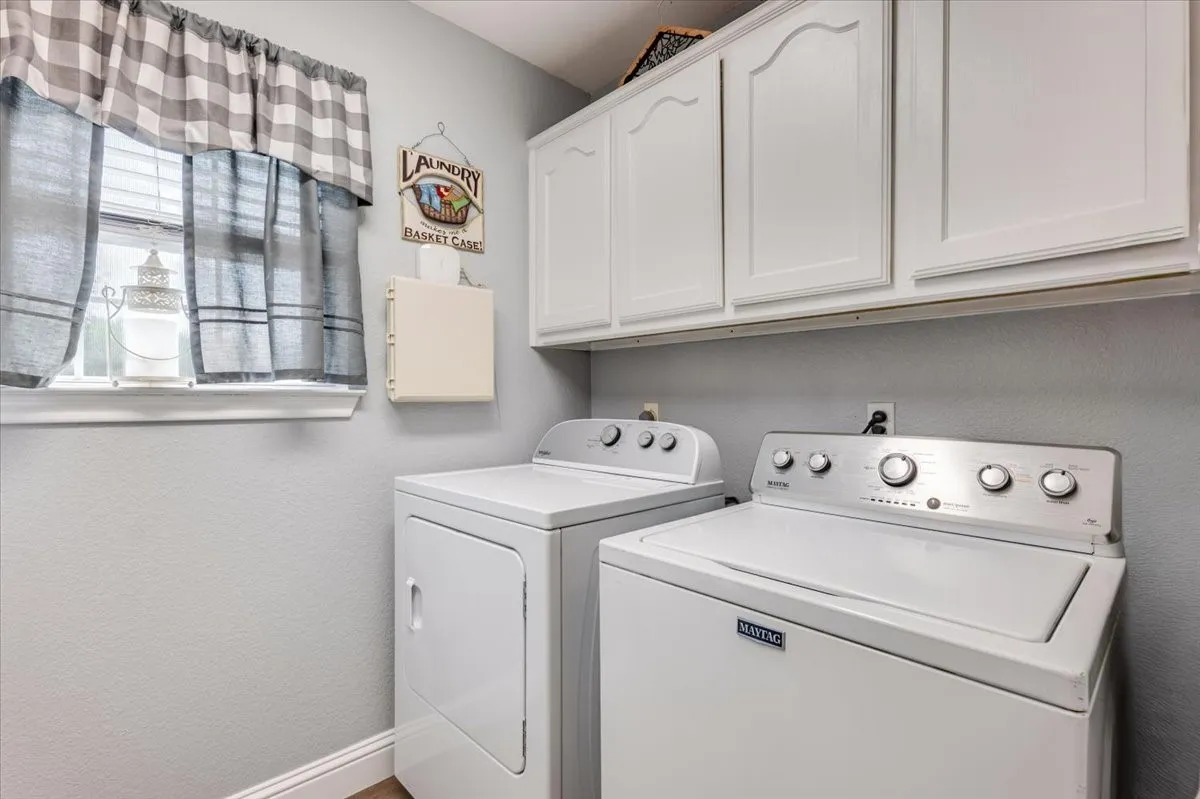 Plenty of room in here for an extra fridge AND additional storage space