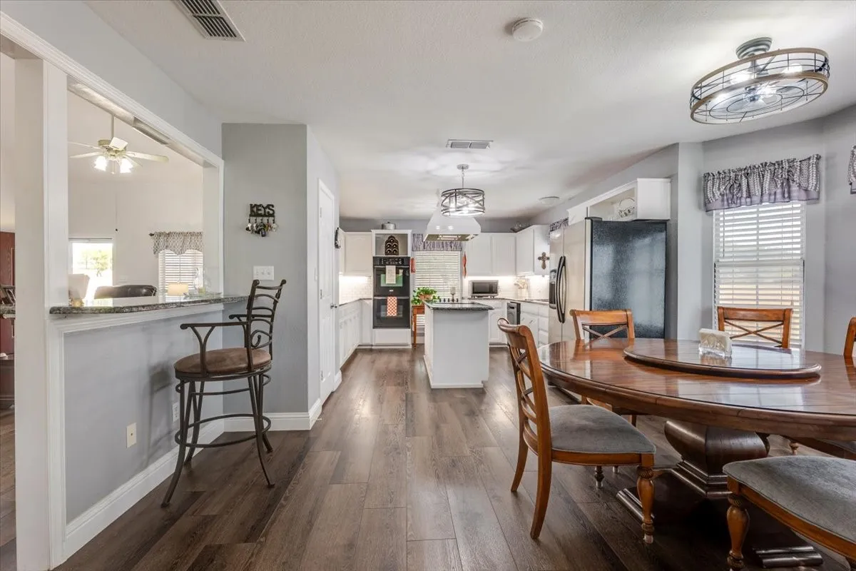 Open concept to accommodate family and guests