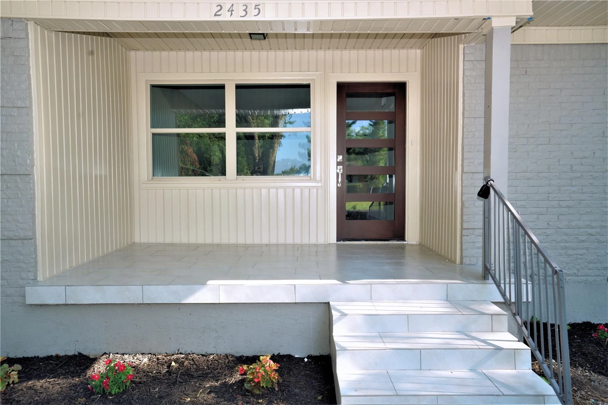 Doorway to property