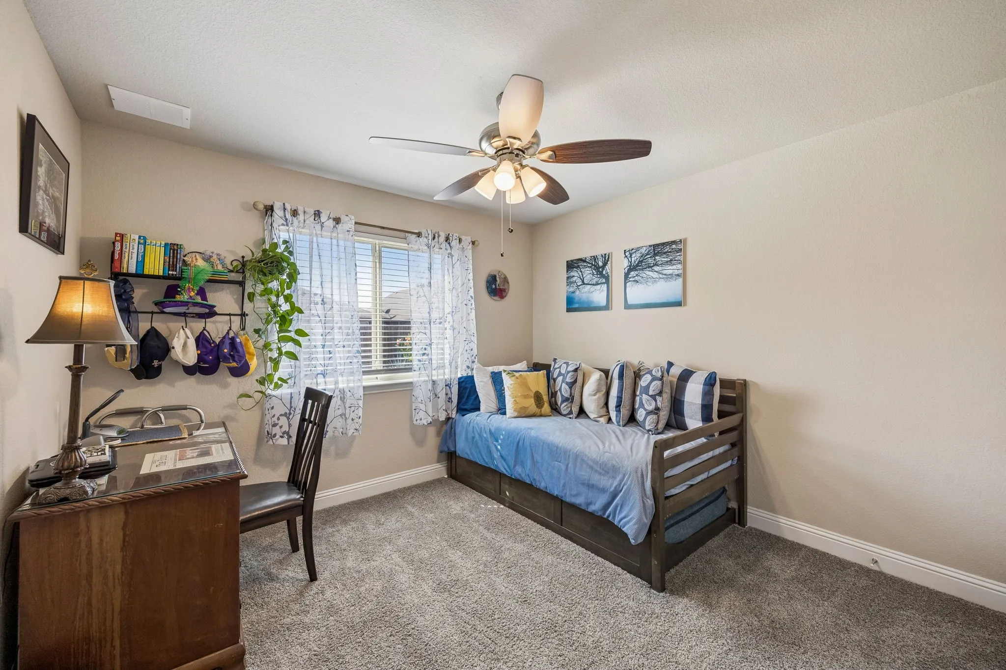 Secondary bedrooms are at the back of the home, which is great if you have kids or grandkids.