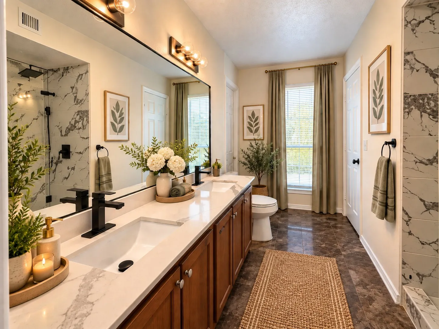 Master bathroom