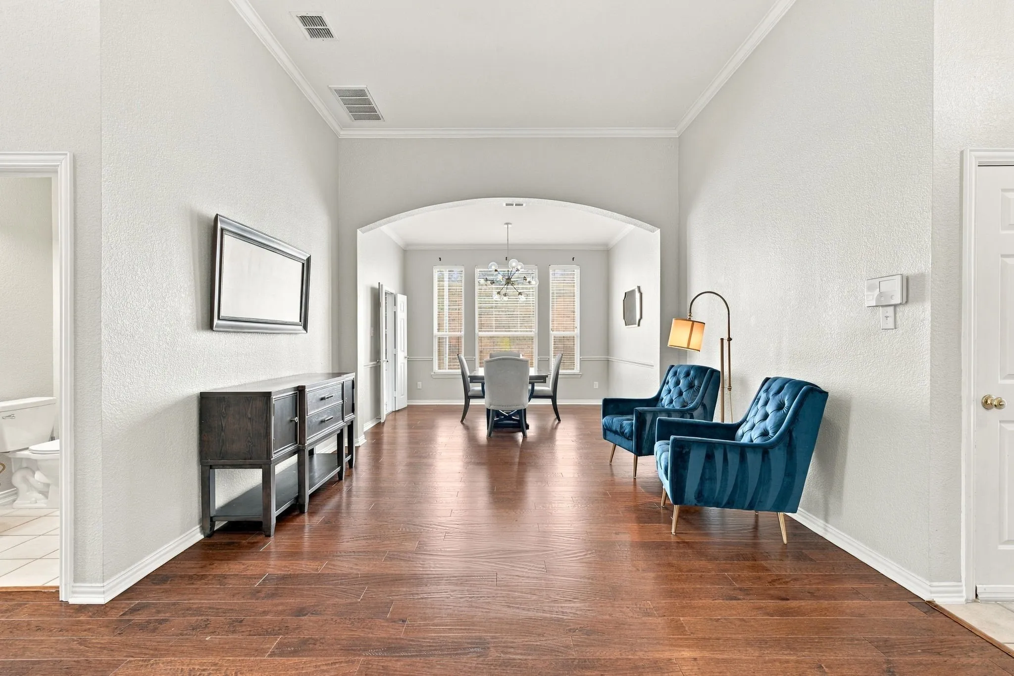 Notice the wood floors!