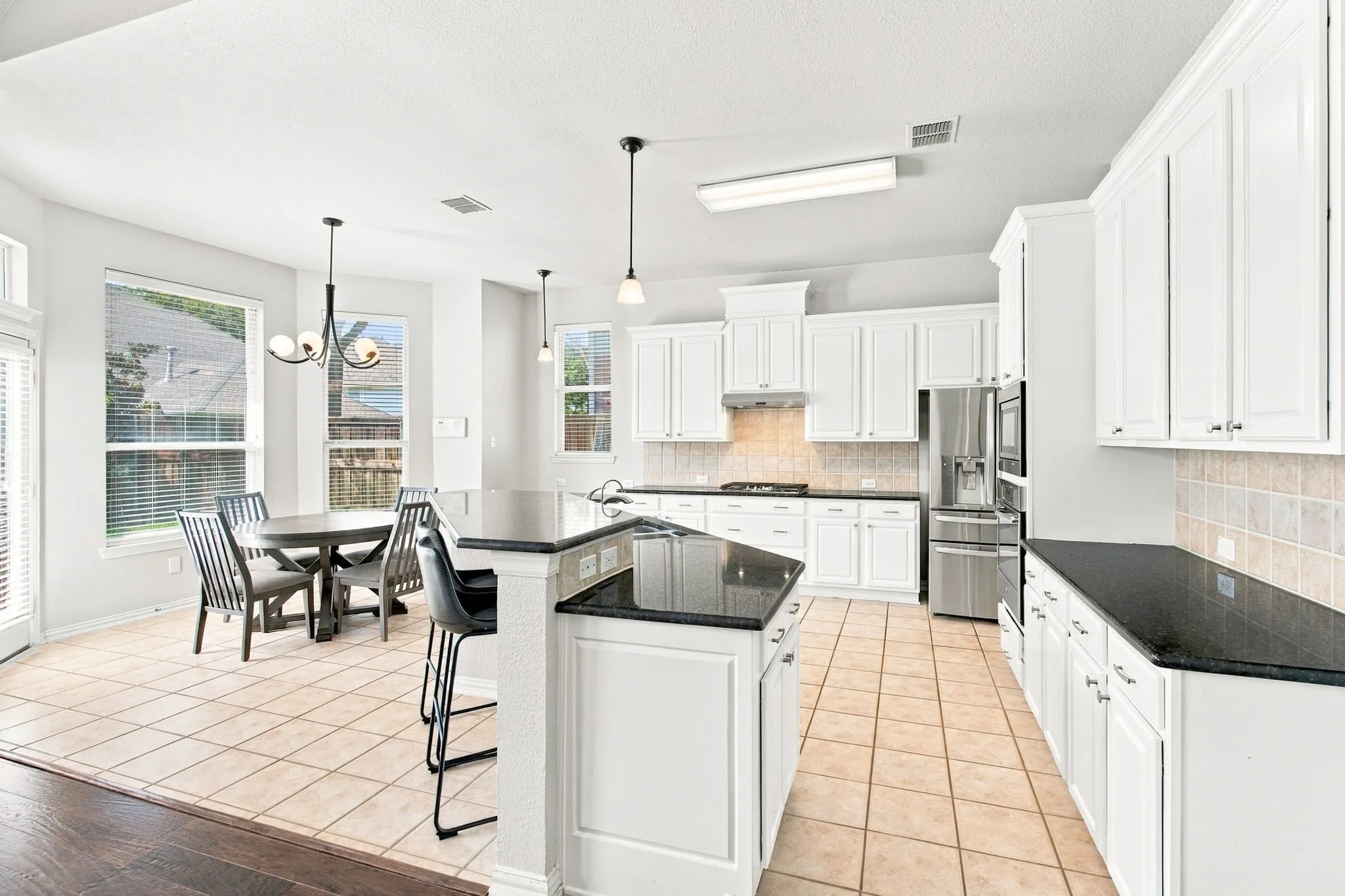 Spacious kitchen