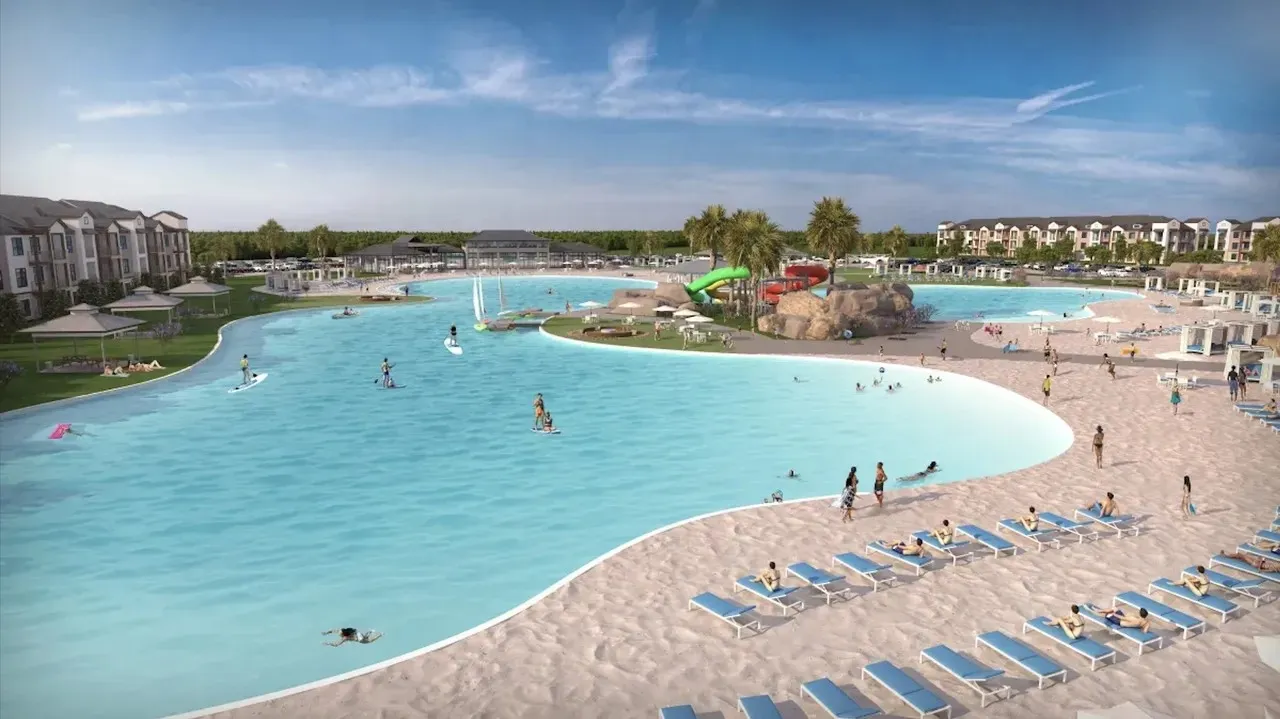 Next to the new Billion Dollar lagoon that is now under construction