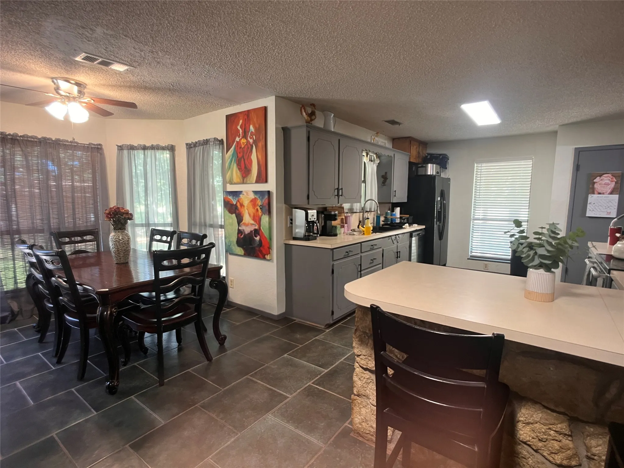 View from Kitchen island/ bar to​​‌​​​​‌​​‌‌​‌‌​​​‌‌​‌​‌​‌​​​‌​​ Dining