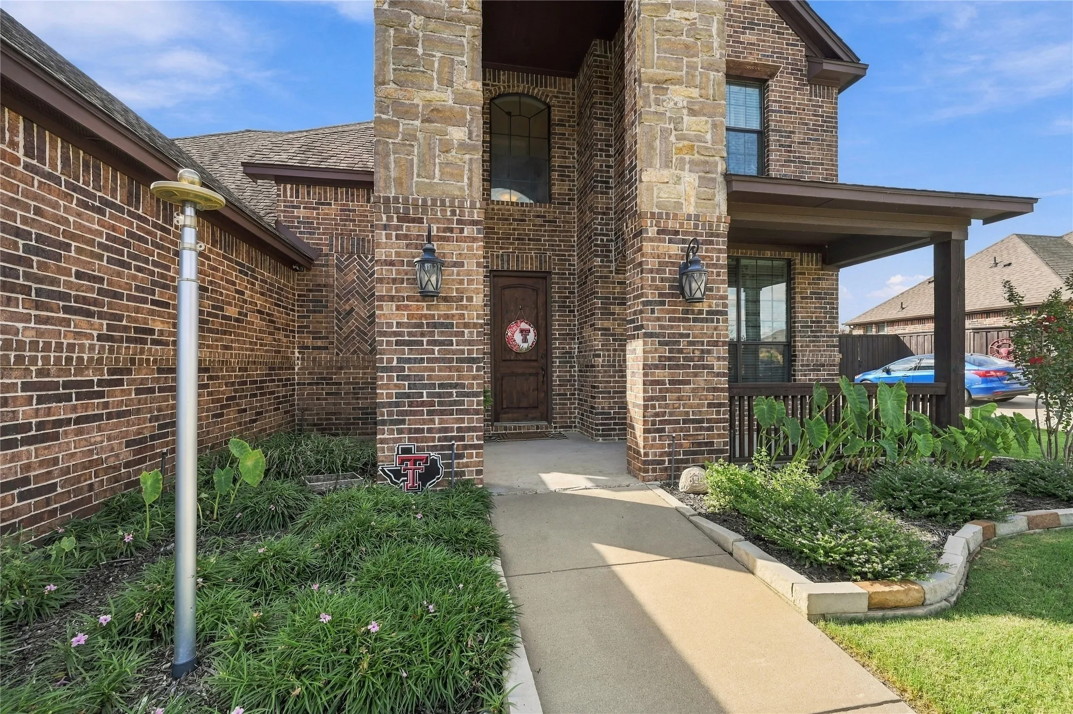 Beautifully landscaped