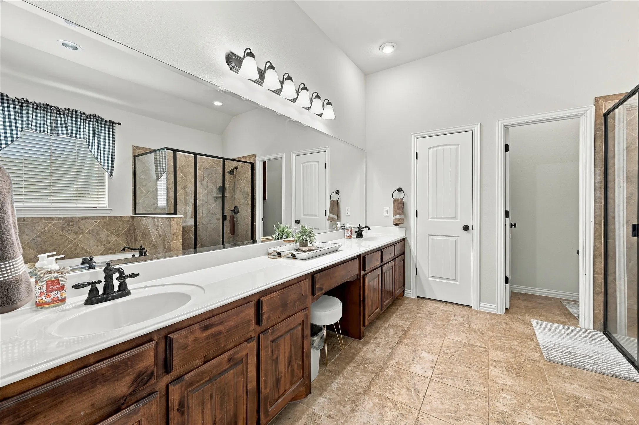 Separate vanities