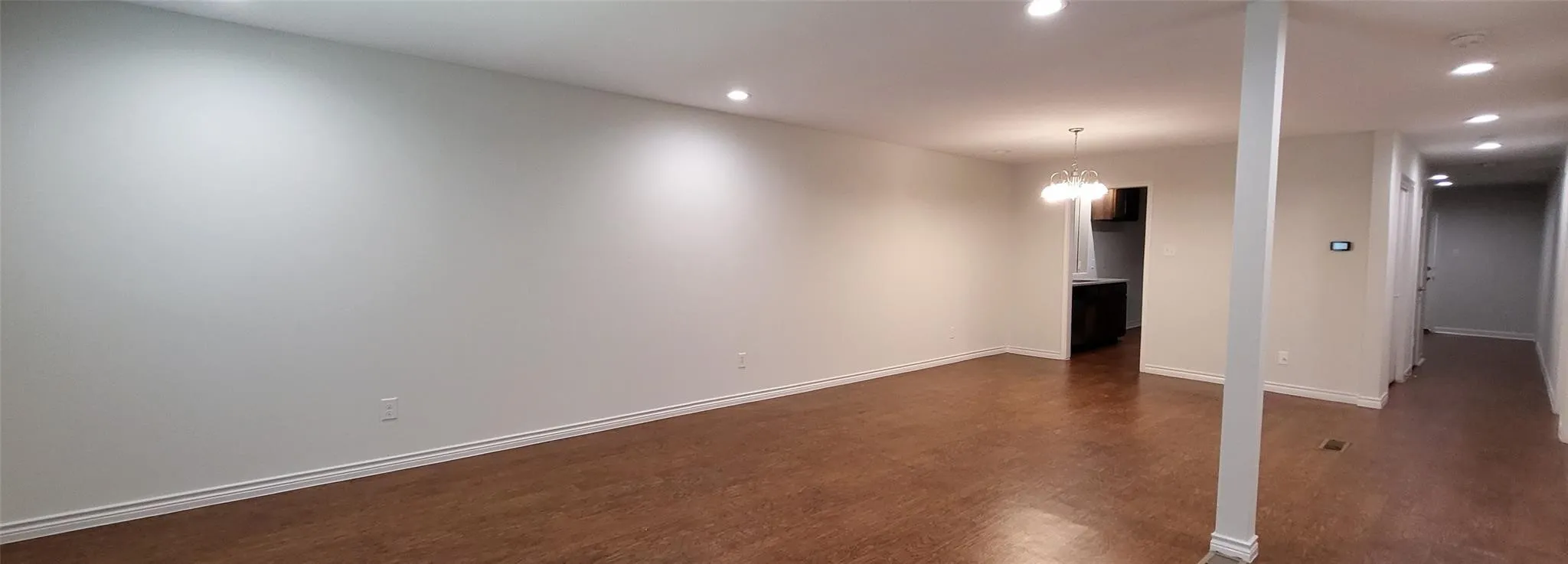 Oversized flex space