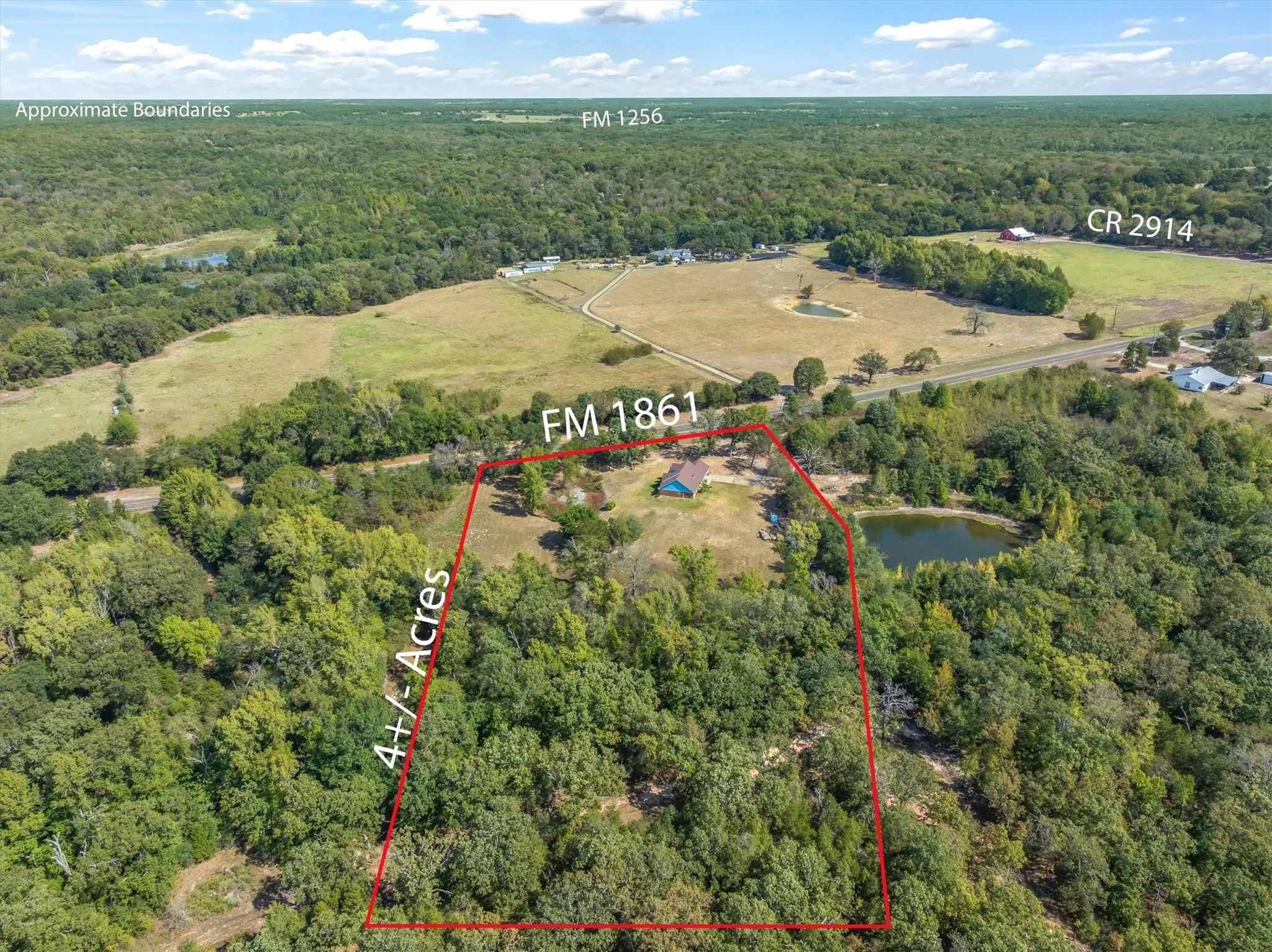4+ acres near Canton, Eustace and Athens!