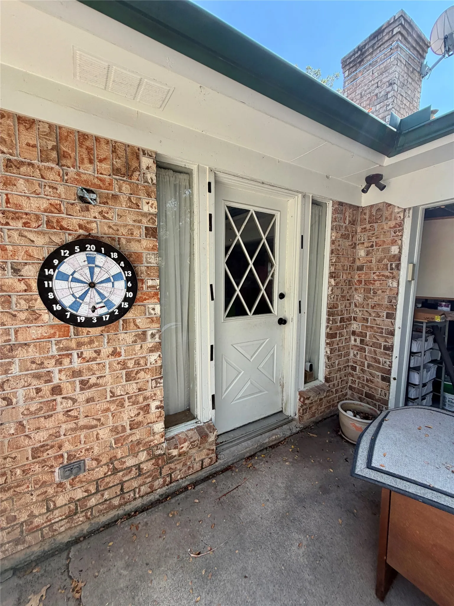 back door