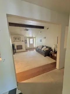 View from the front door