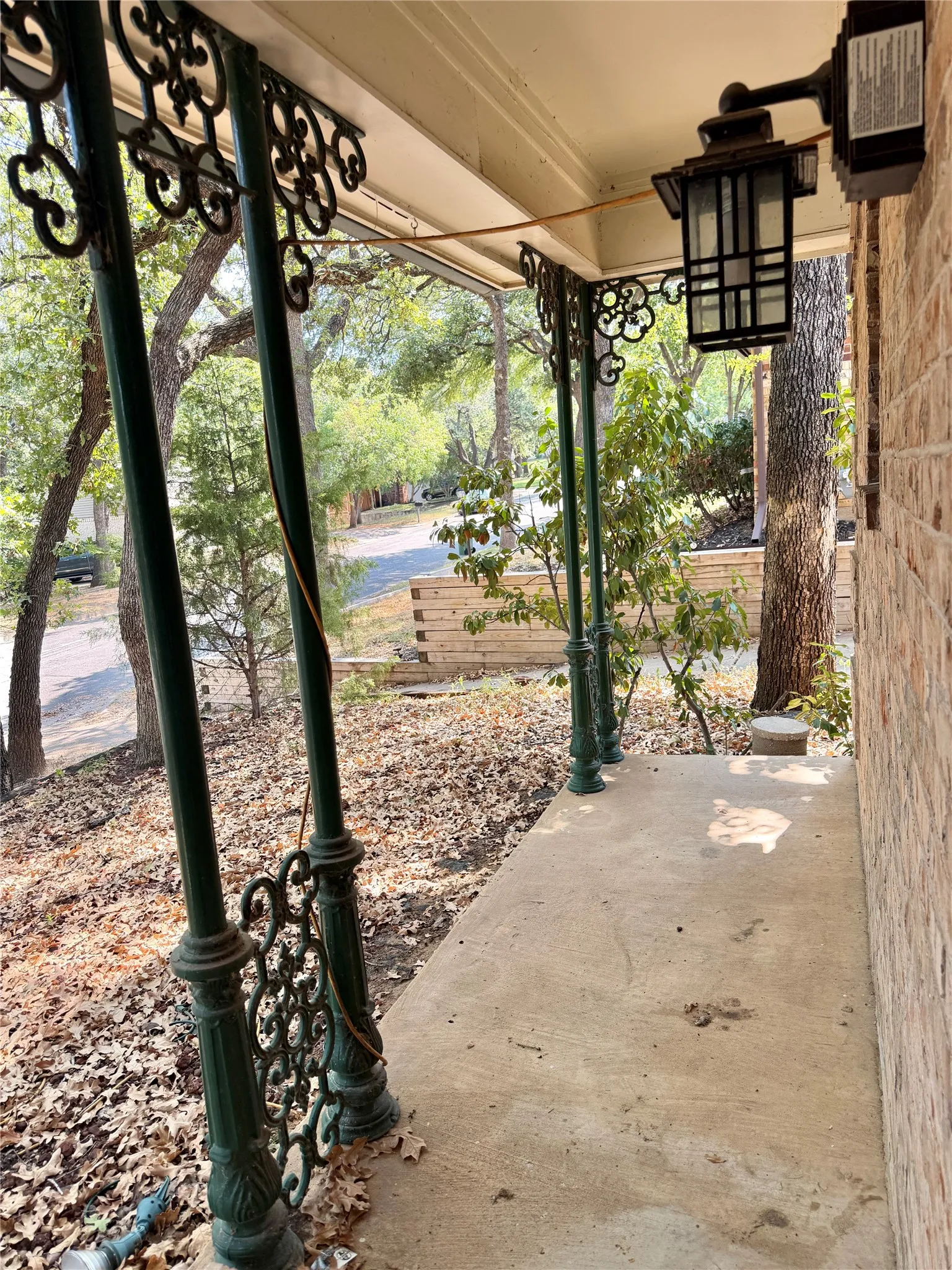 covered front porch