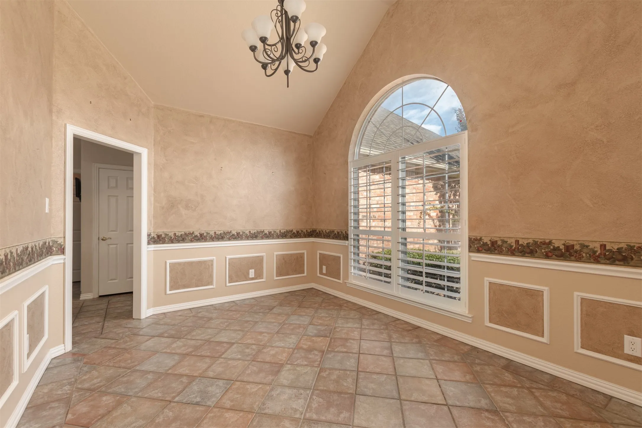 Formal dining area