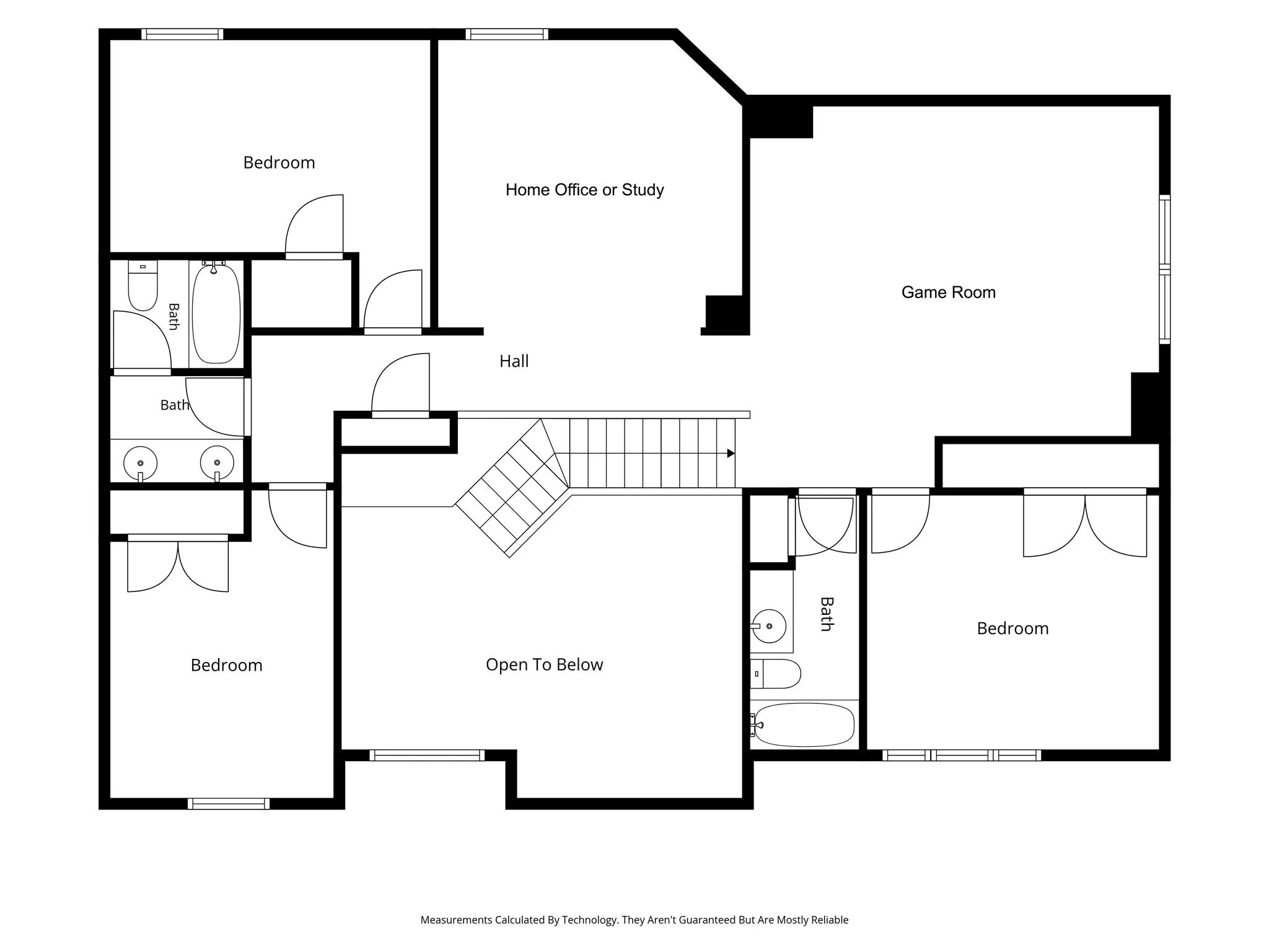 Second floor plan