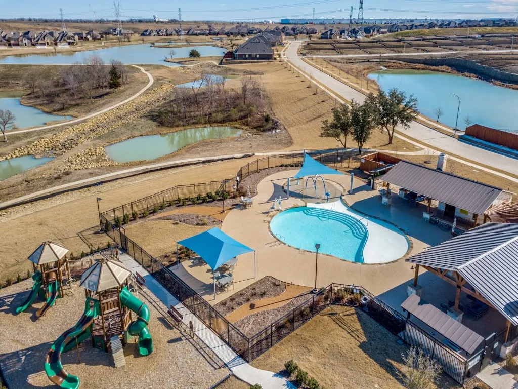 Made for community with gathering spaces, parks, and trails