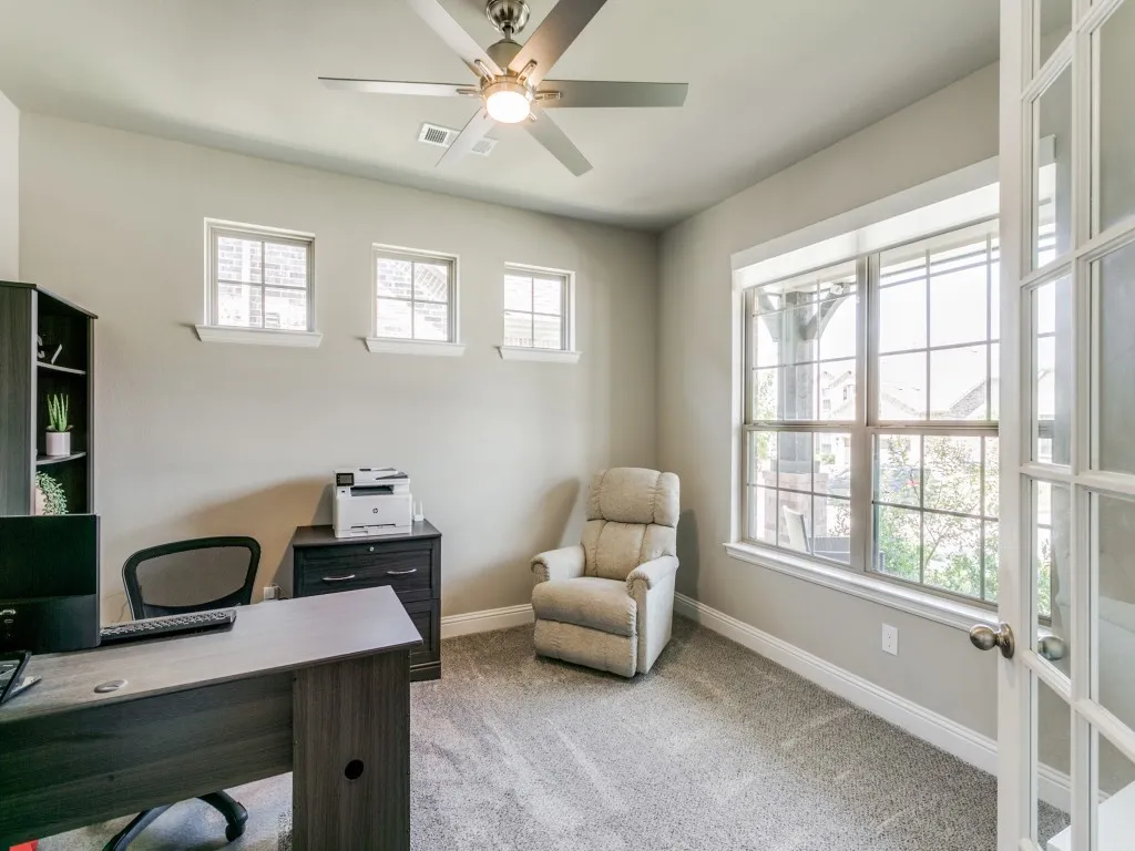 Bright and spacious home office