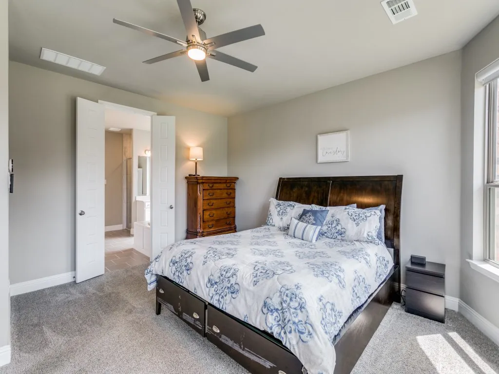 Another view of the spacious primary bedroom
