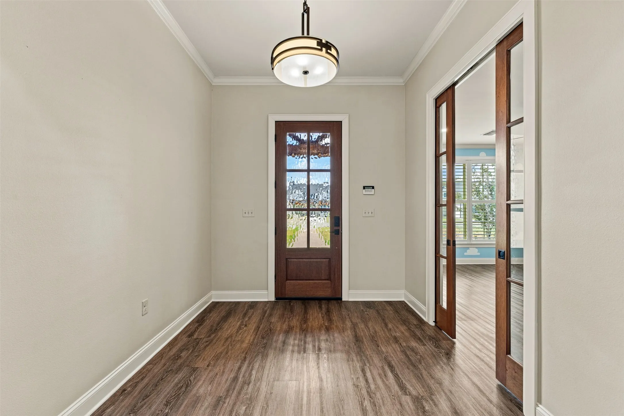 Front entry with office directly to left upon entry