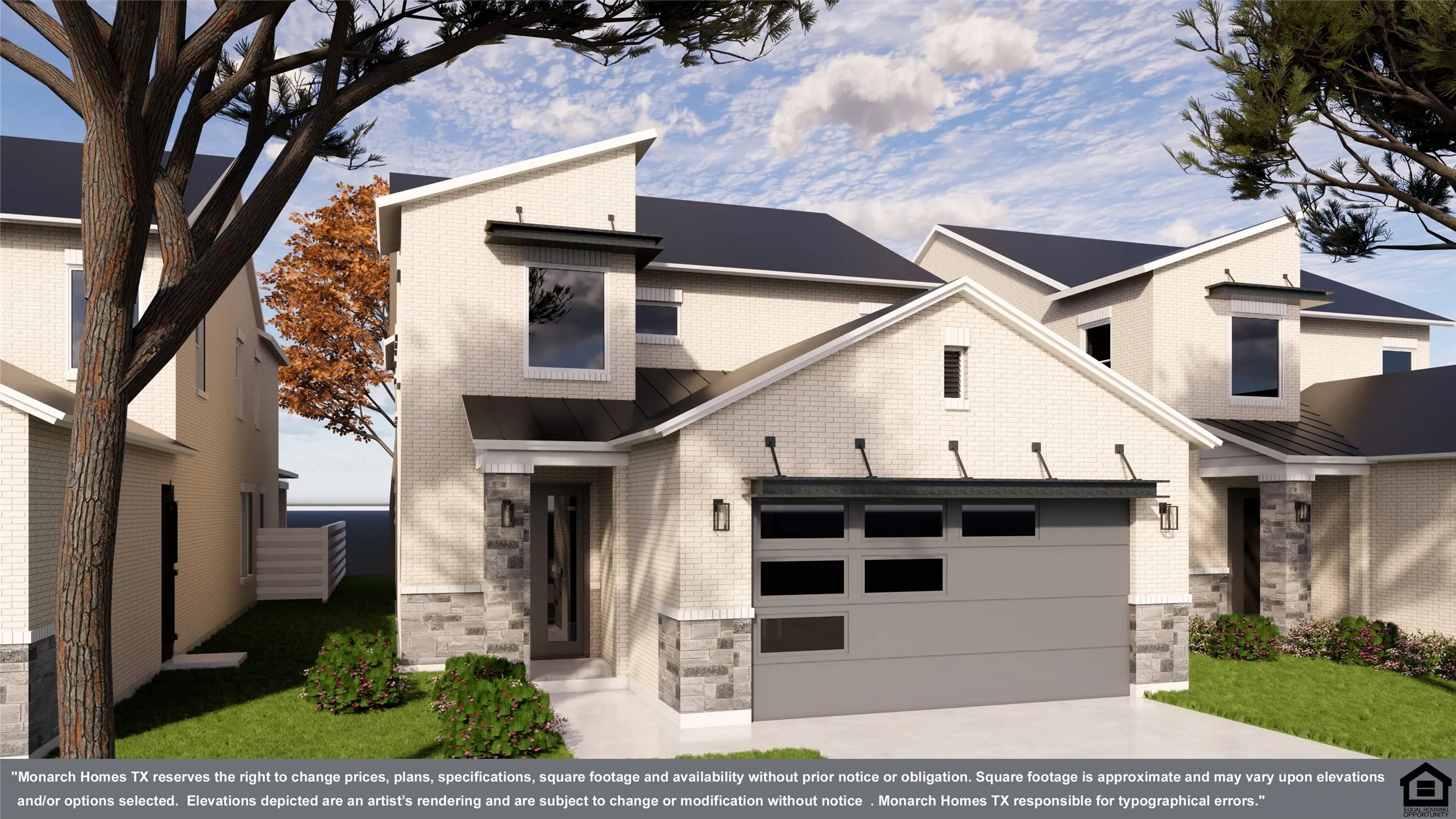 Rendering of elevation