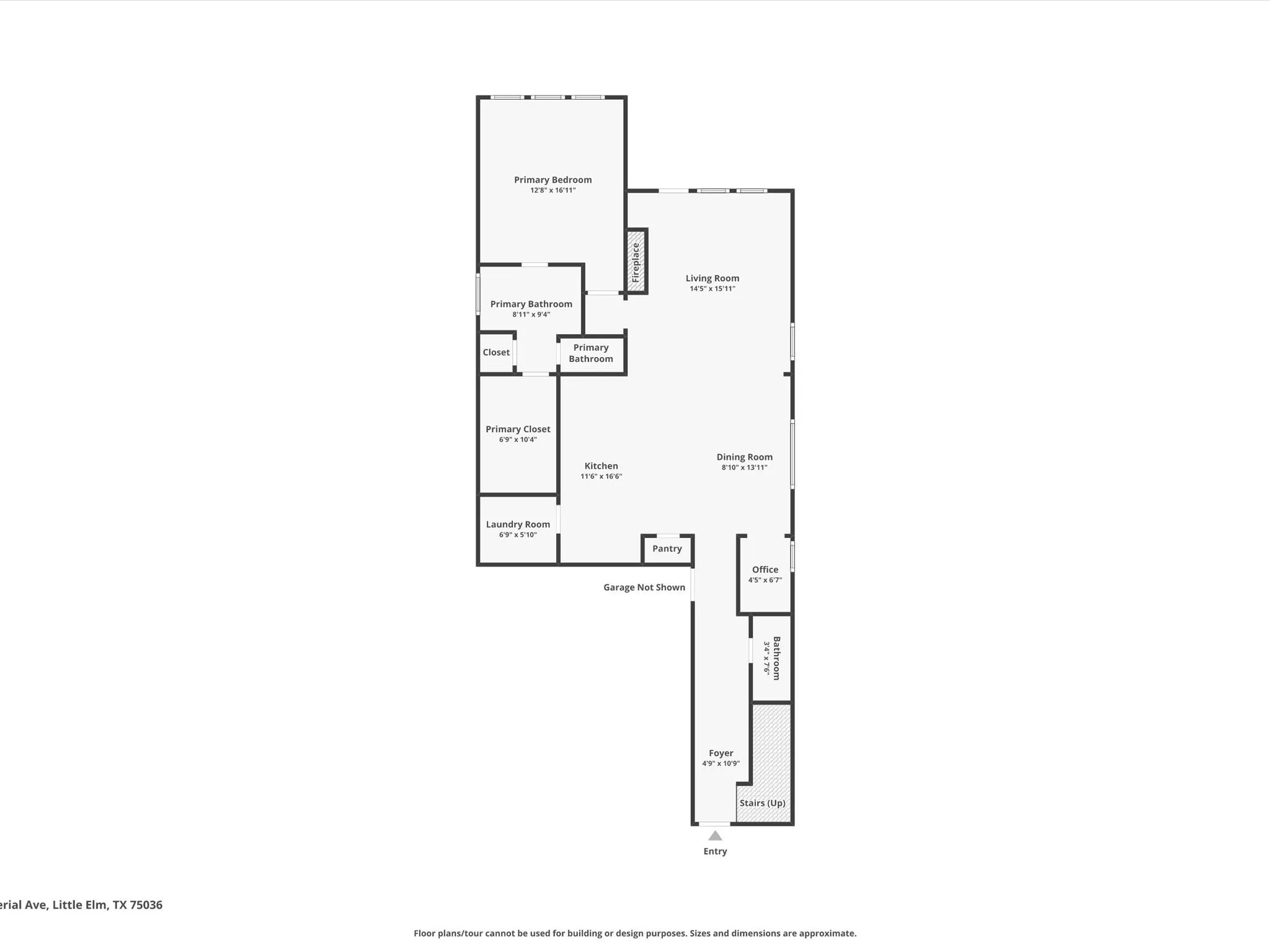 View of floor plan / room layout