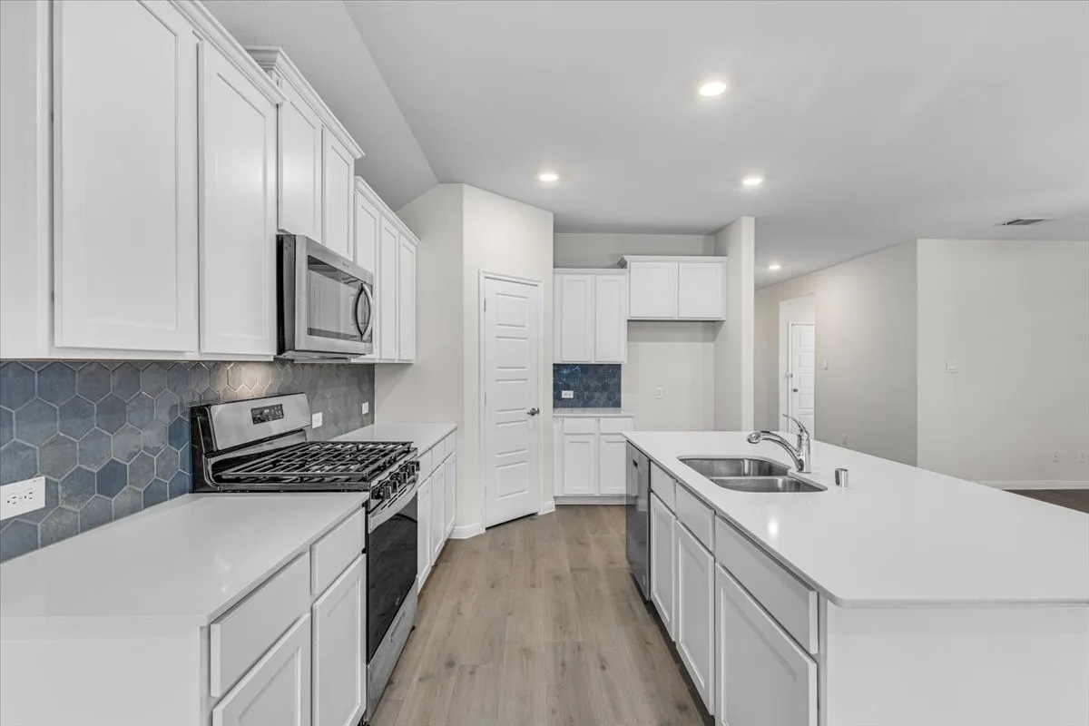 Another view of the fantastic open and spacious island kitchen