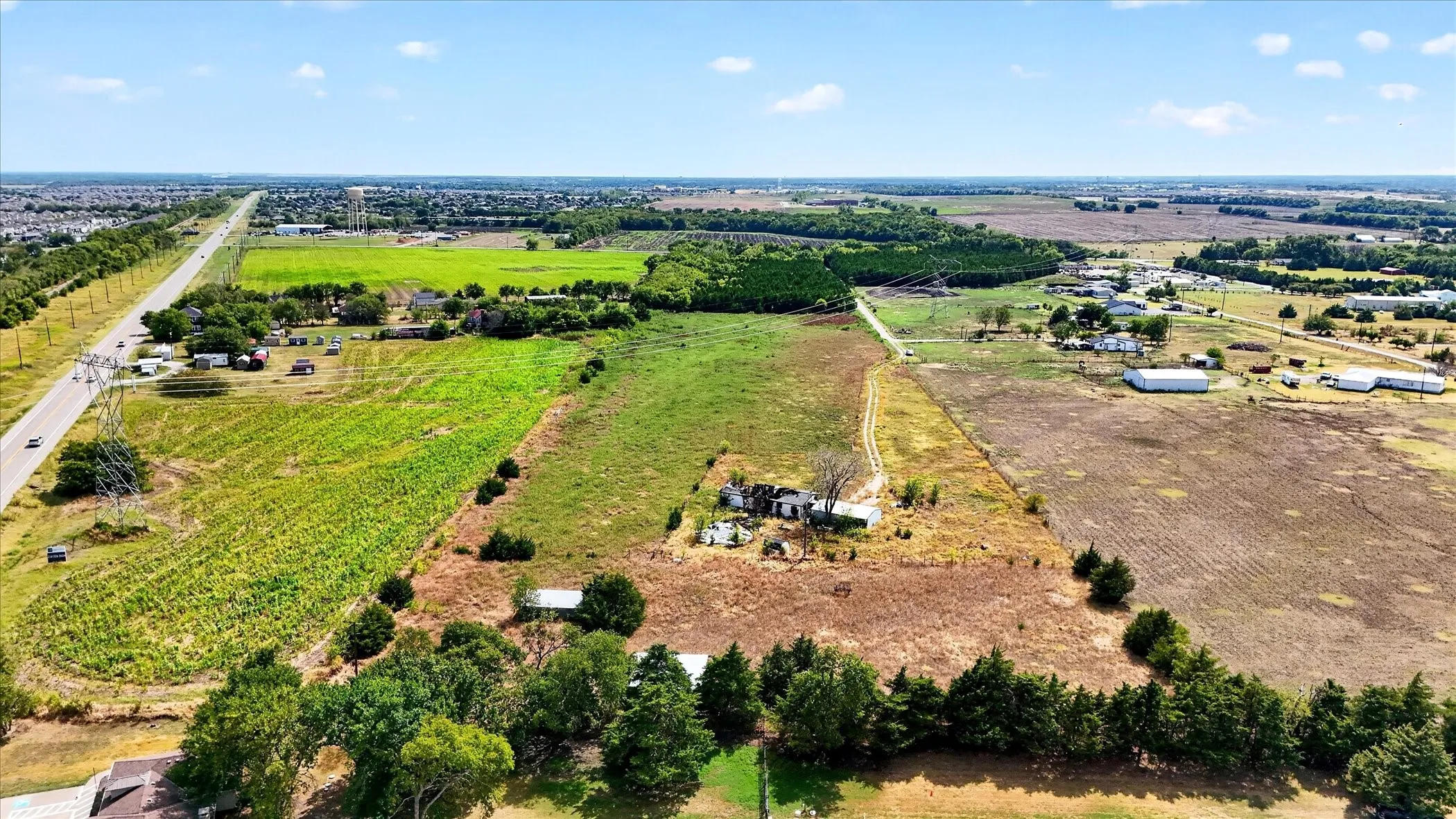 Hwy 5 is on the left side of photo