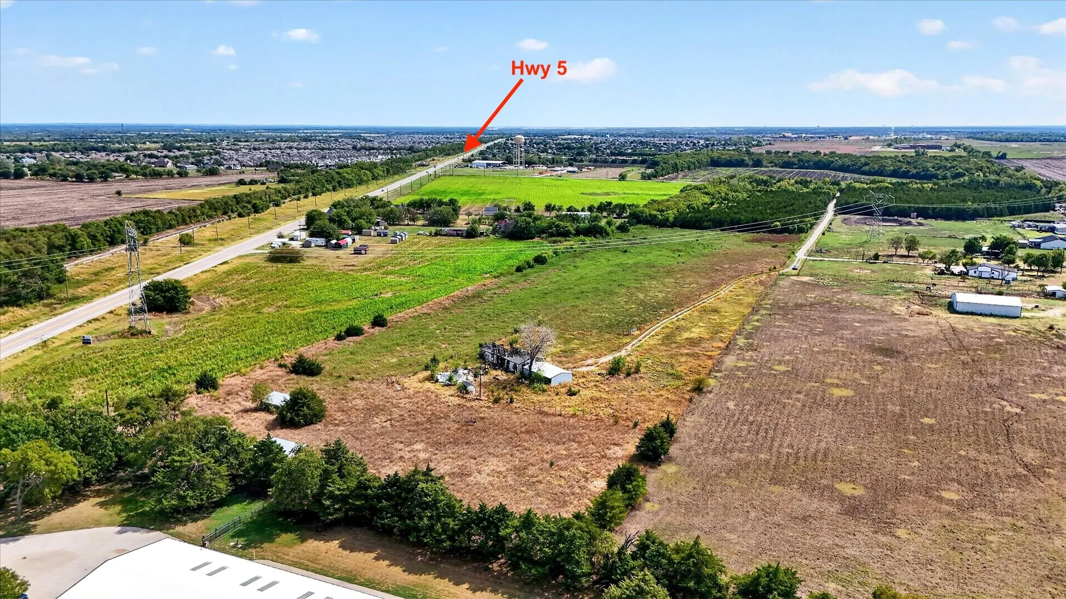 Great location near Hwy 5