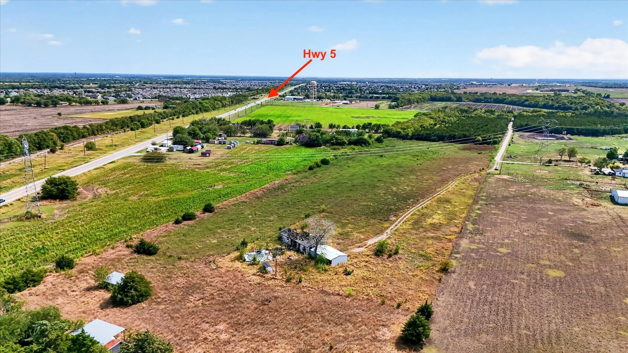 Great location near Hwy 5