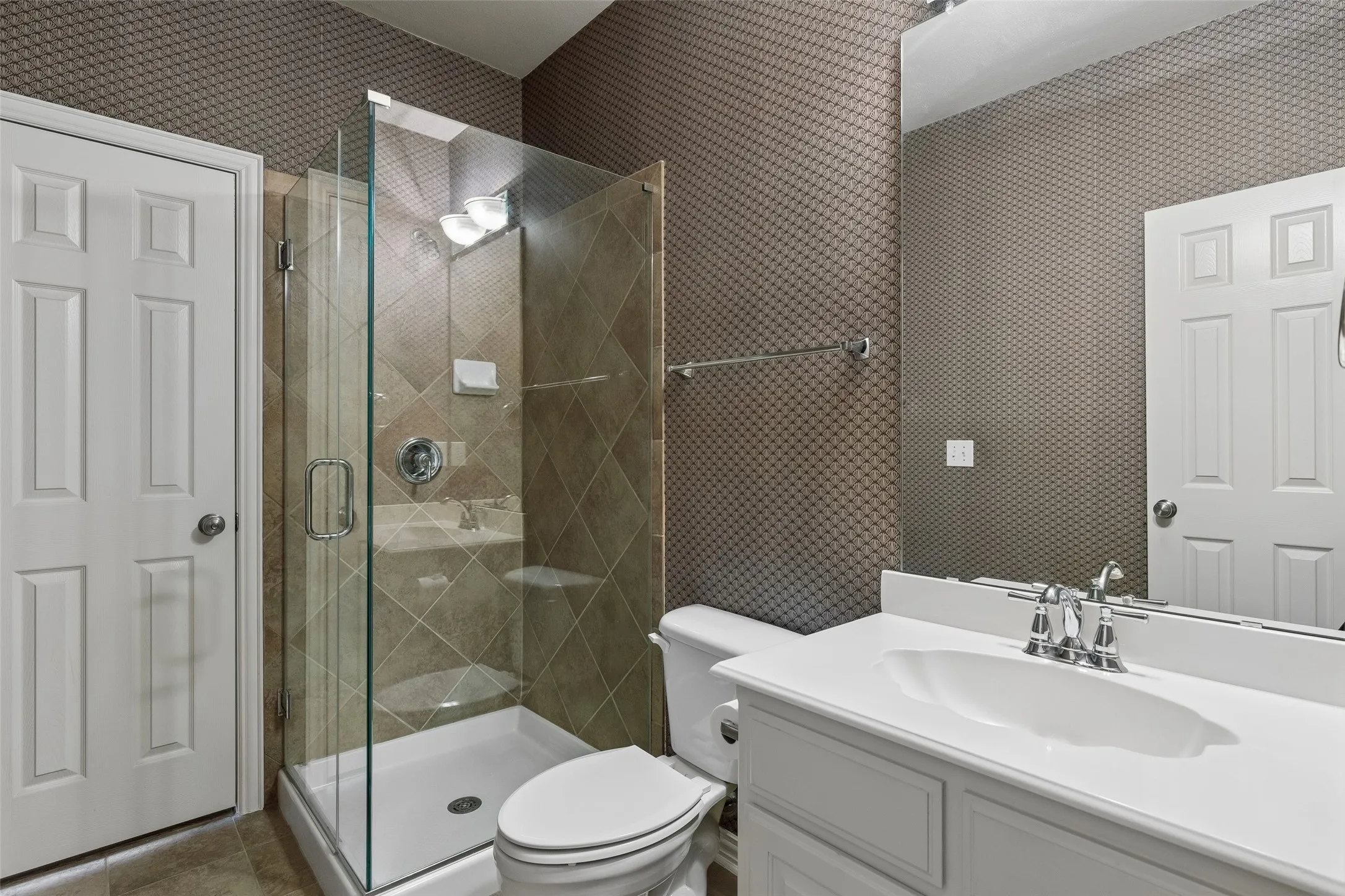 Full bathroom on first floor