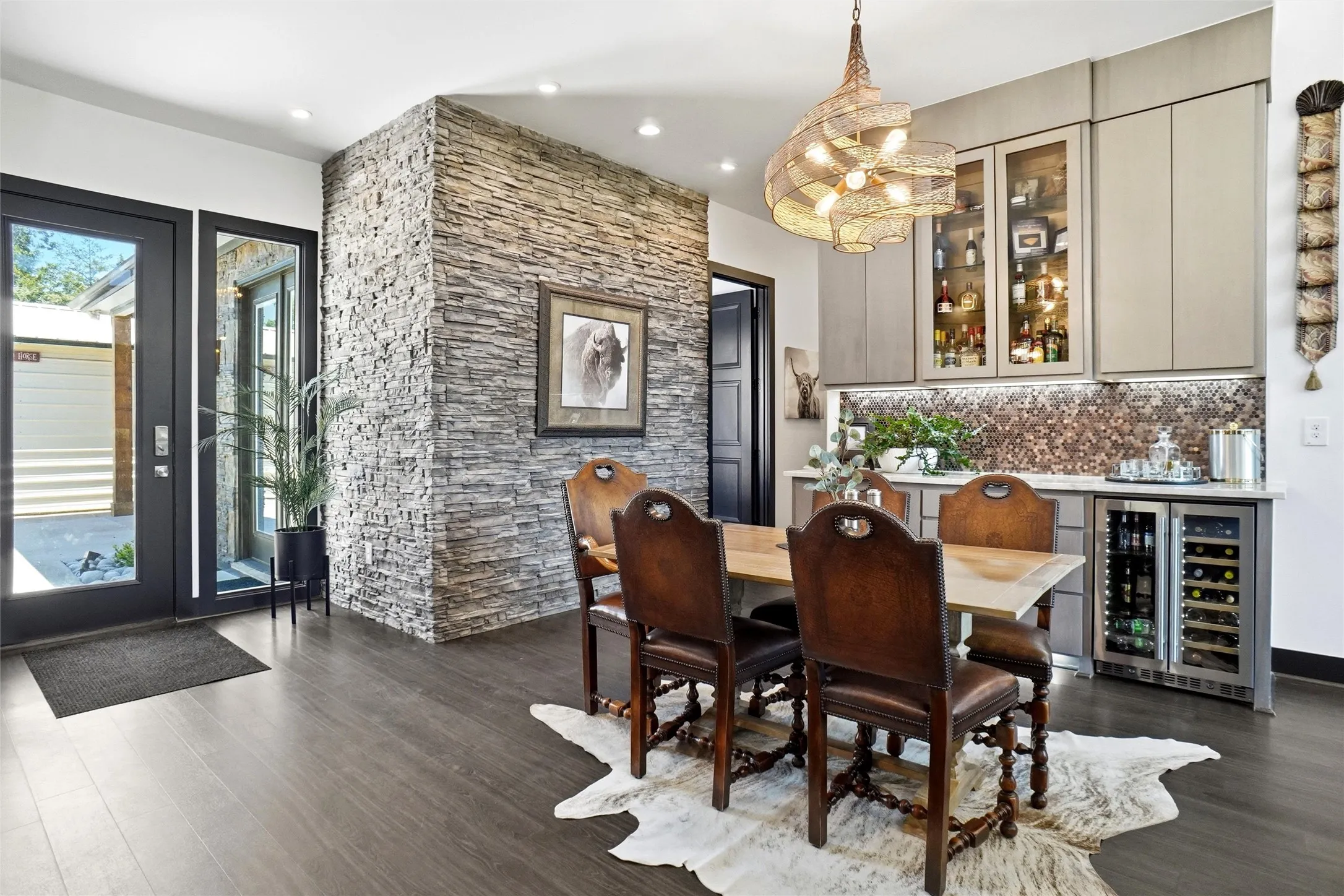 Breakfast area