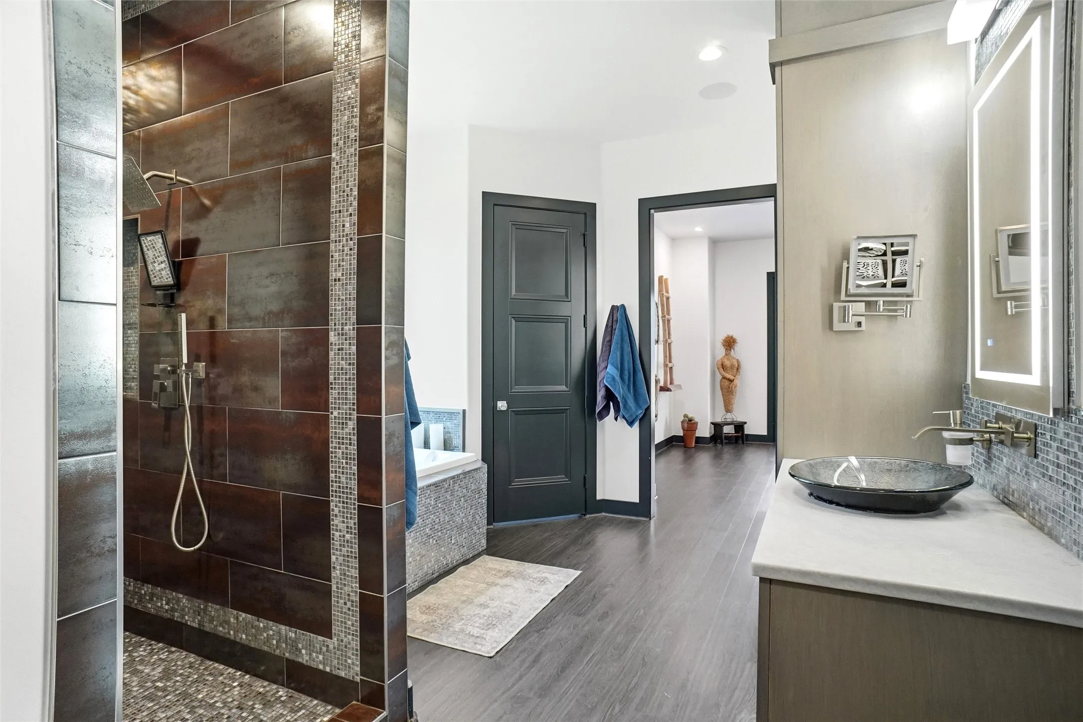 Shower in Primary bath
