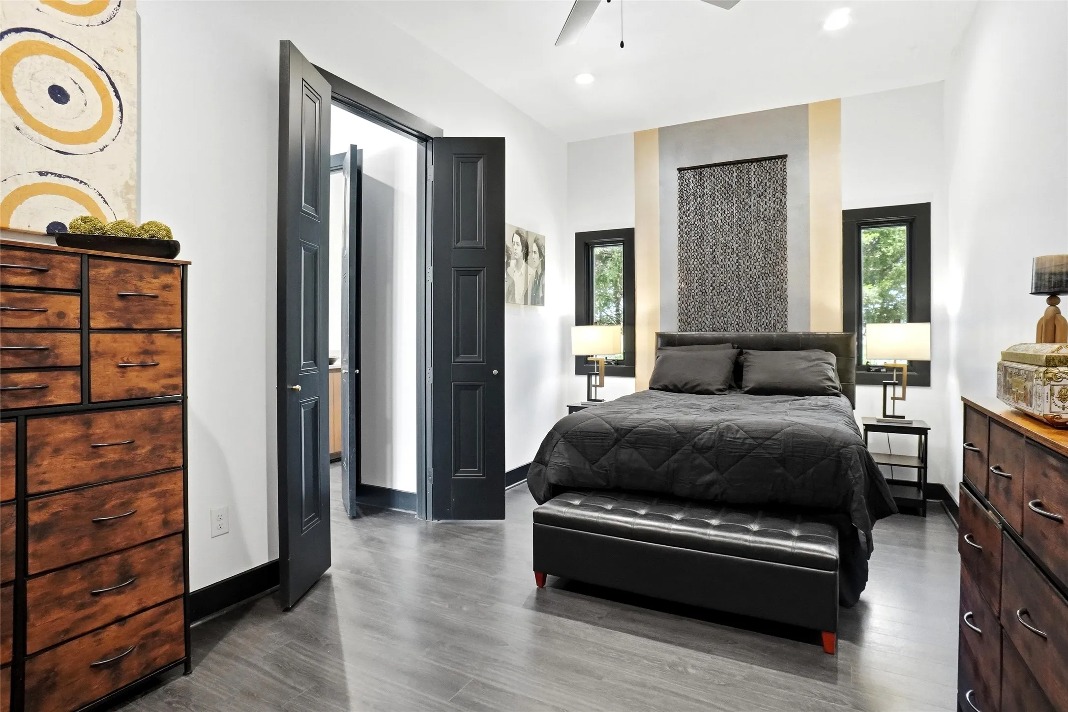 Bedroom in Guest Suite