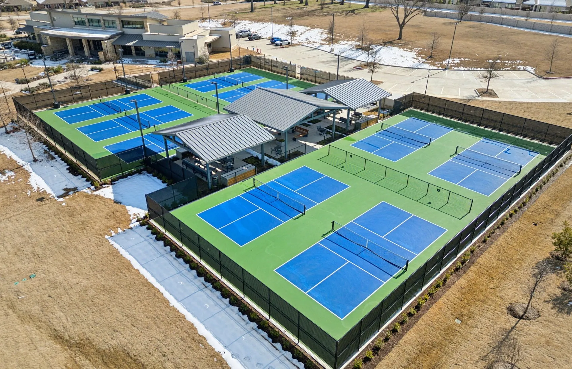 Pickleball courts