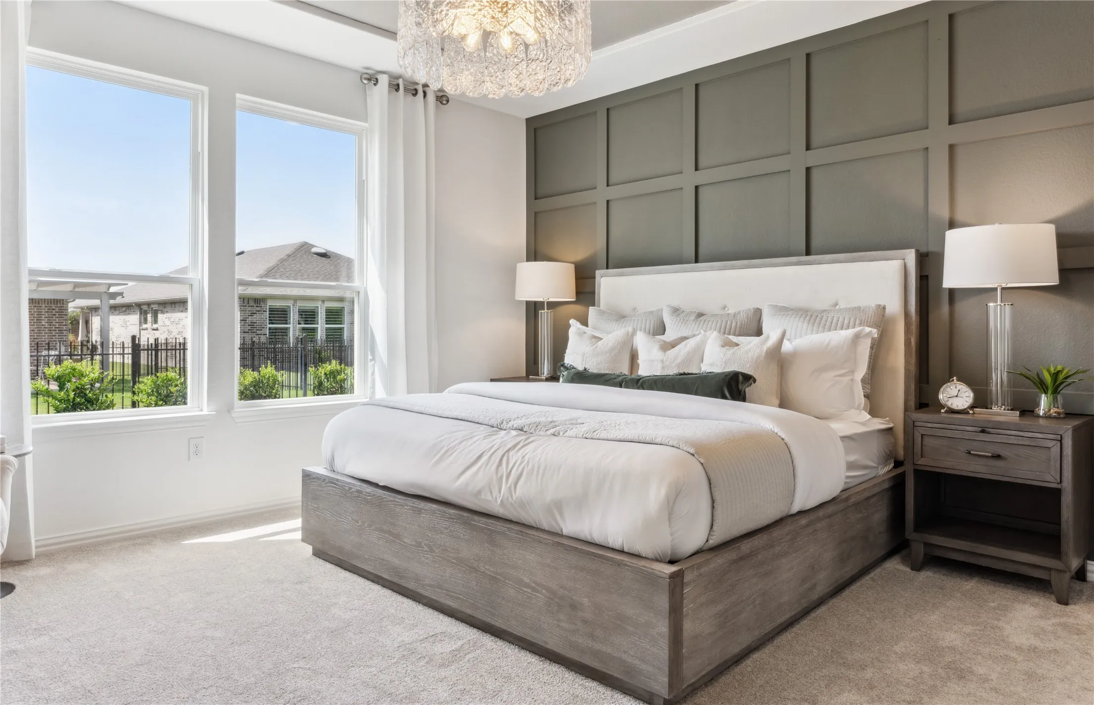 *Model Representation - Spacious owner's suite with private bath