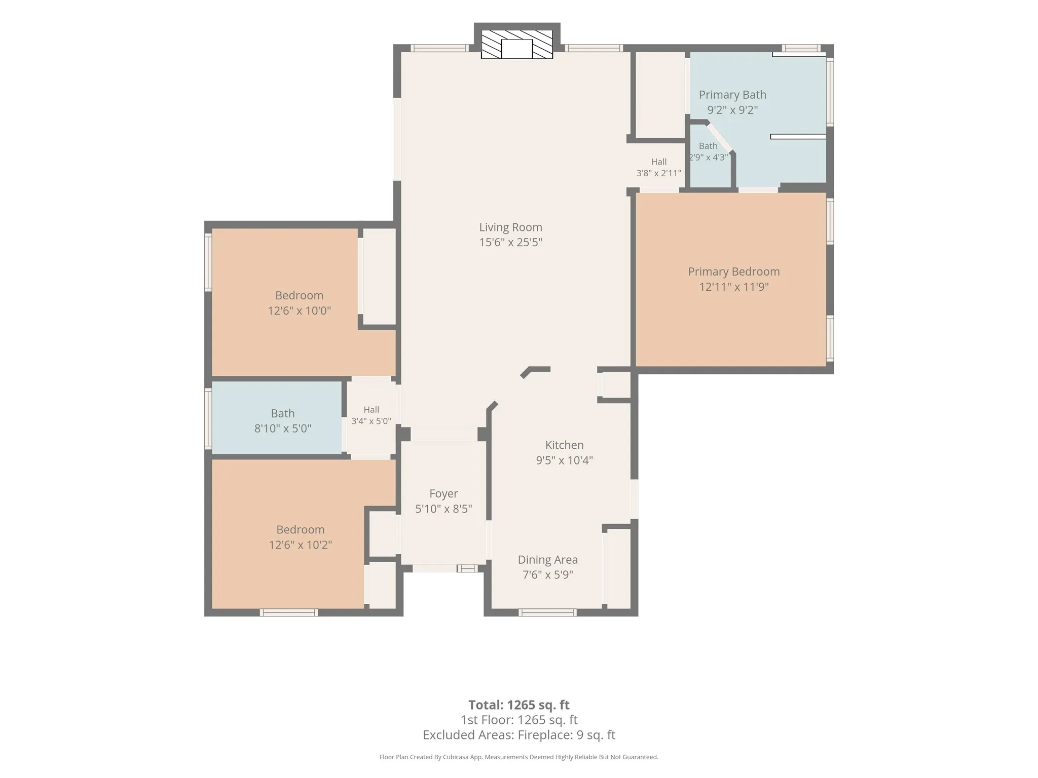 Floor Plan 408 ER Ellis Fate