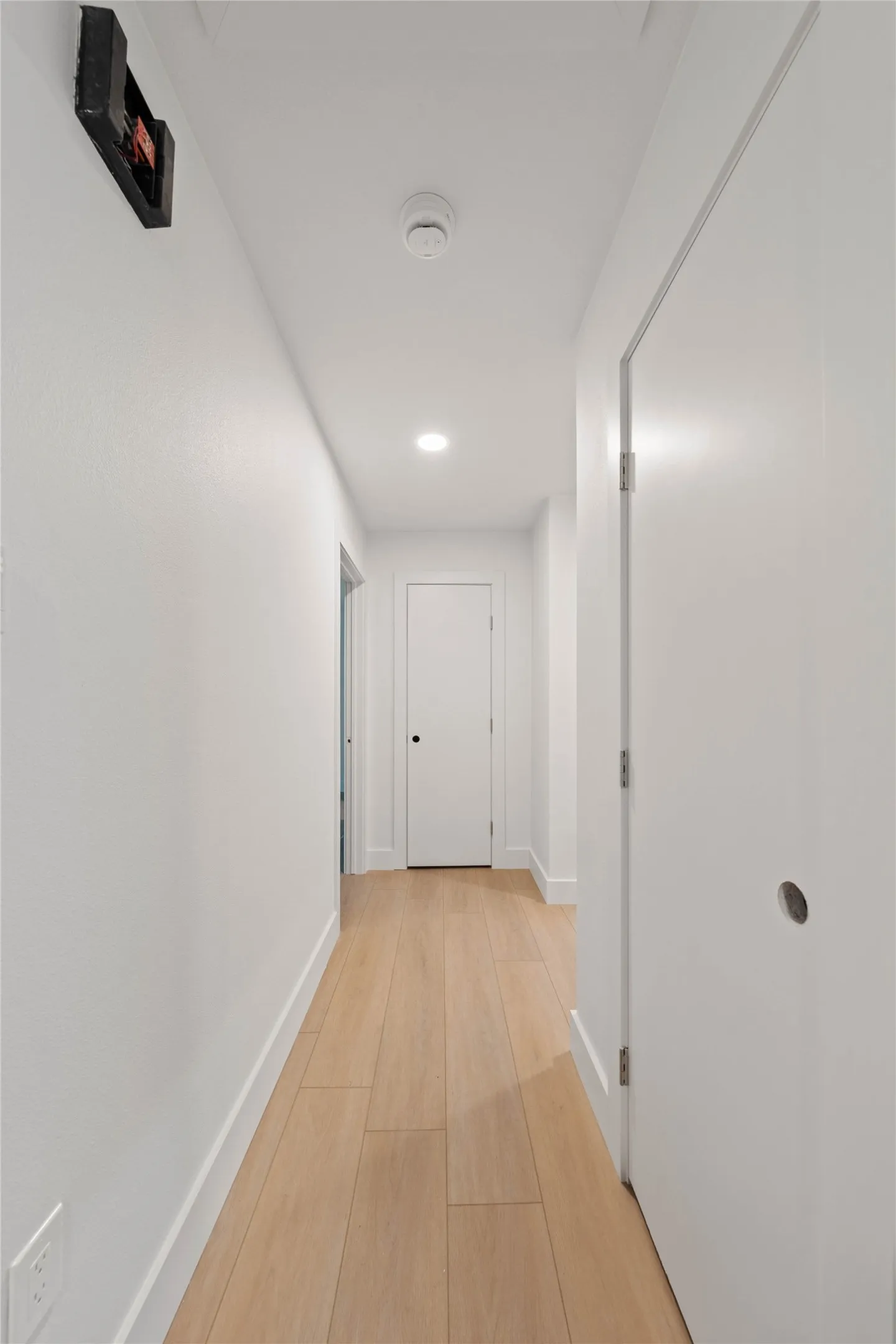 Installed soon: light fixtures and hardware