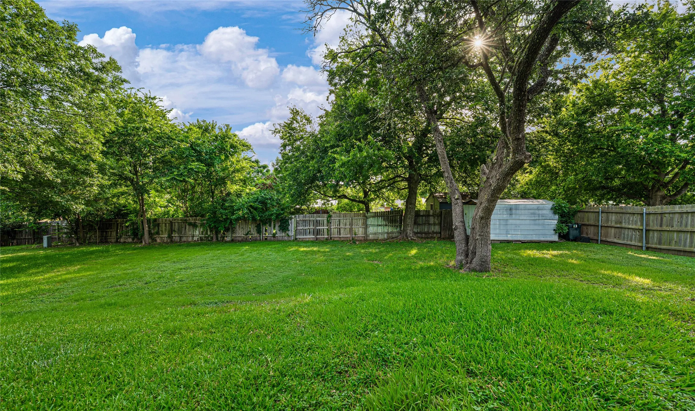 Installed soon: new, cedar matched fencing and landscaping