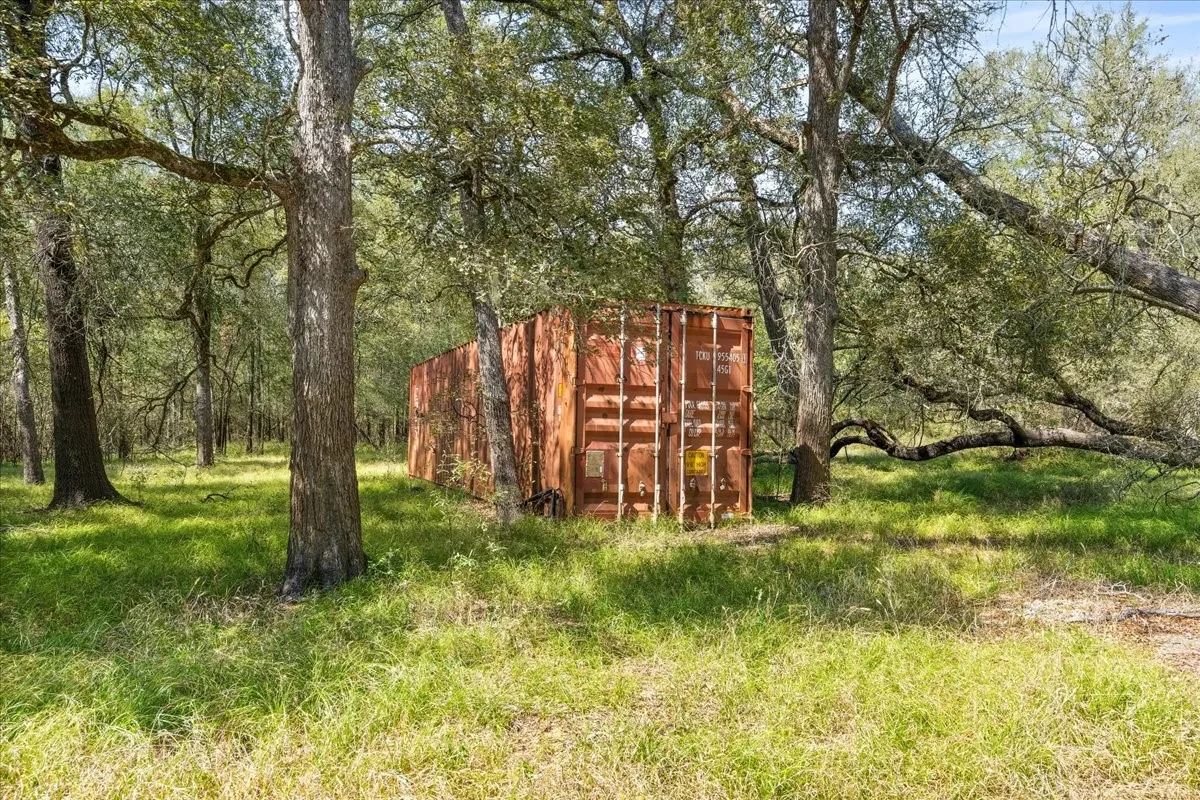 Con-Ex container goes with the property
